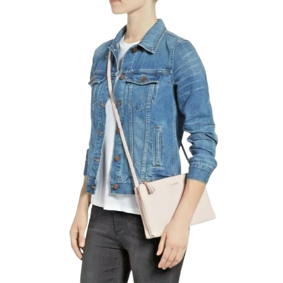 Ted Baker Ballet Pink and Rose Gold Maceyy Tassel Crossbody Bag - Picture 2 of 16